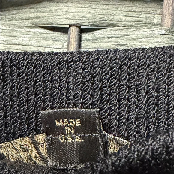 St. John Basics Black Santana Knit pants - Picture 4 of 9